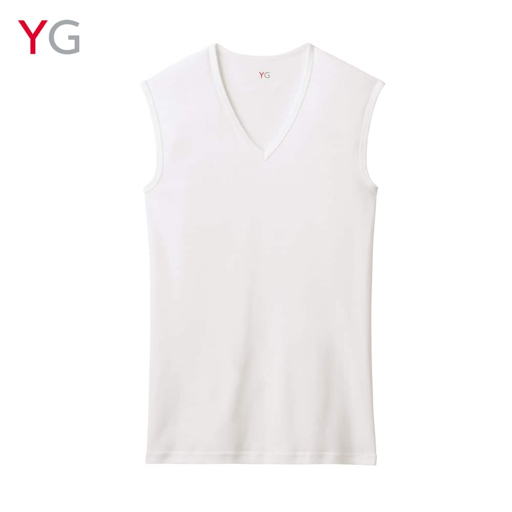 NextRA+ DRY∞DEO】 VネックスリーブレスTシャツ【SALE】 YN0018 :メンズ トップス