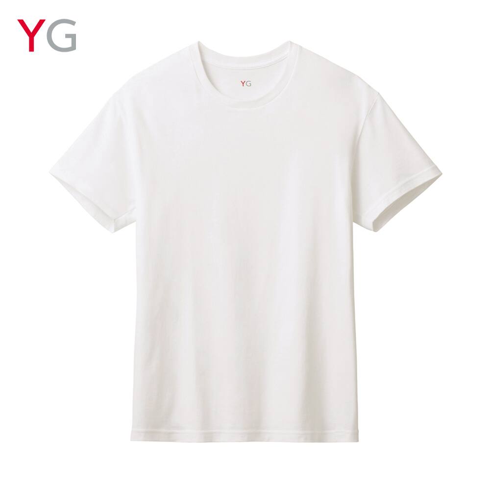 YG ワイジー 汗取り付きVネックTシャツ 短袖 DRY＆COOL 2枚組