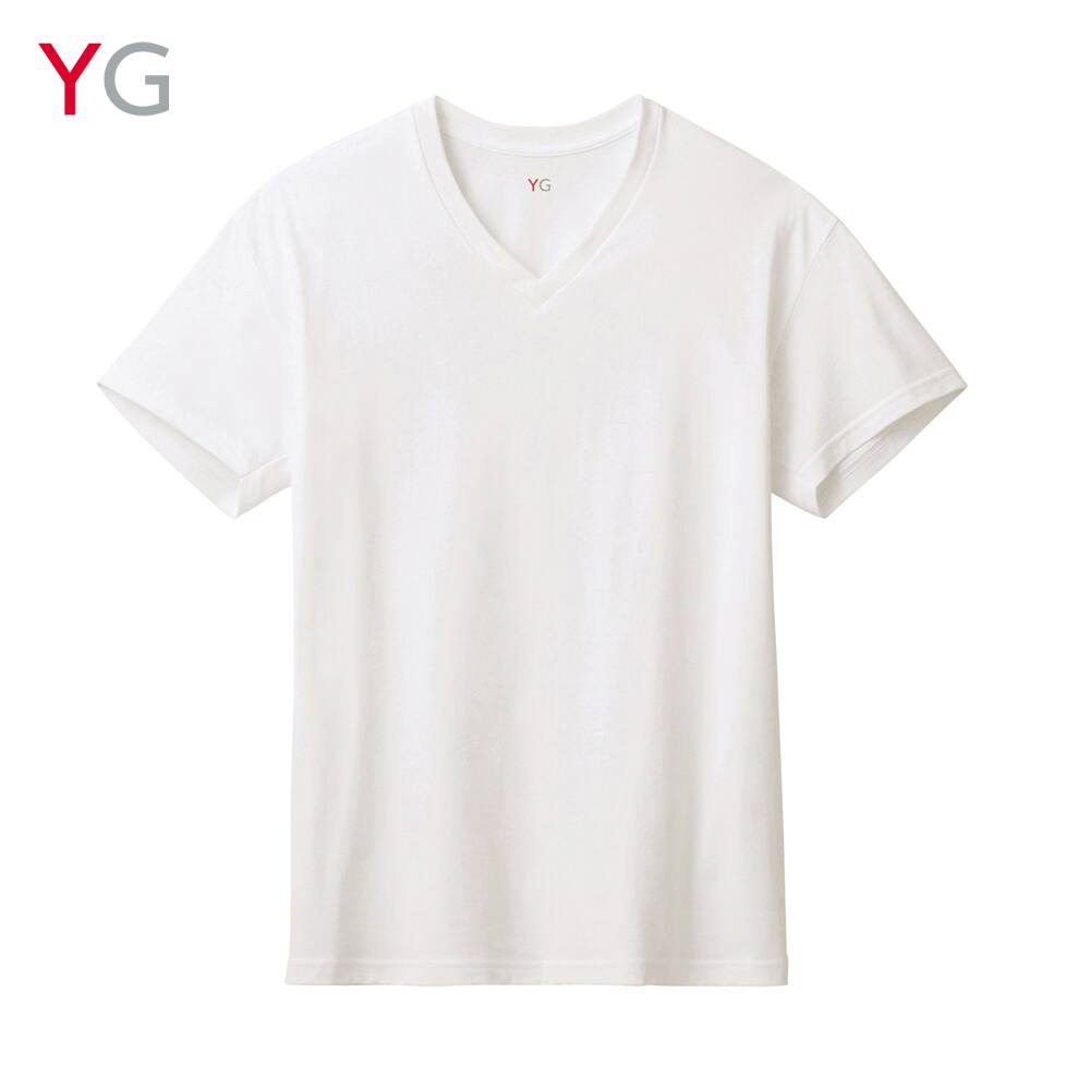 NextRA+ DRY∞DEO】 Vネック天竺Tシャツ（メンズ） YN0115 :メンズ トップス