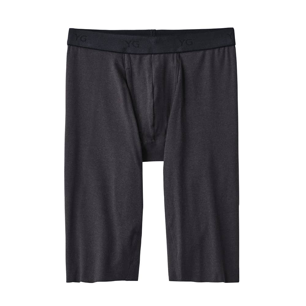 【NEXTRA WARM】ロングボクサーパンツ（前あき） YN7285 ブラック