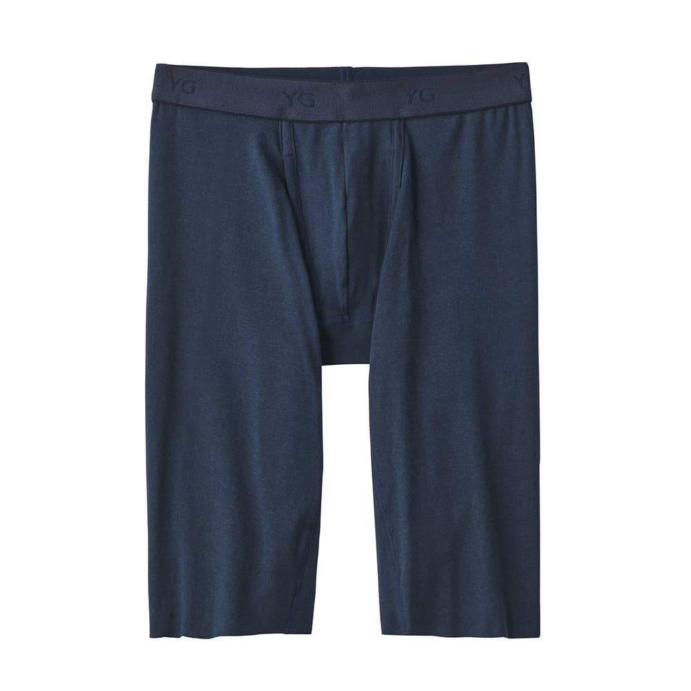 【NEXTRA WARM】ロングボクサーパンツ（前あき） YN7285 インクネービー