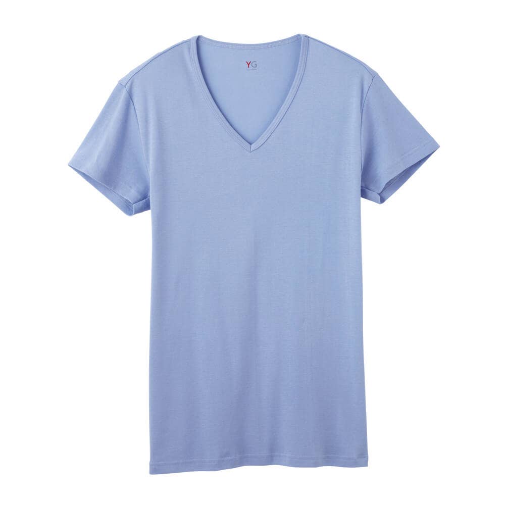 Cotton Cool ｖネックｔシャツ メンズ M ホワイト メンズ