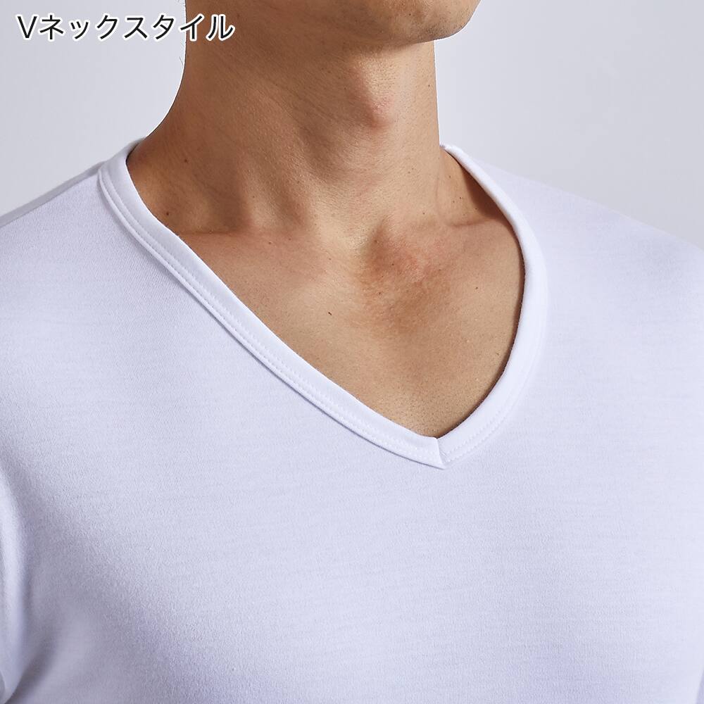 ダブルホット】VネックTシャツ【SALE】 YV0715V :メンズ トップス