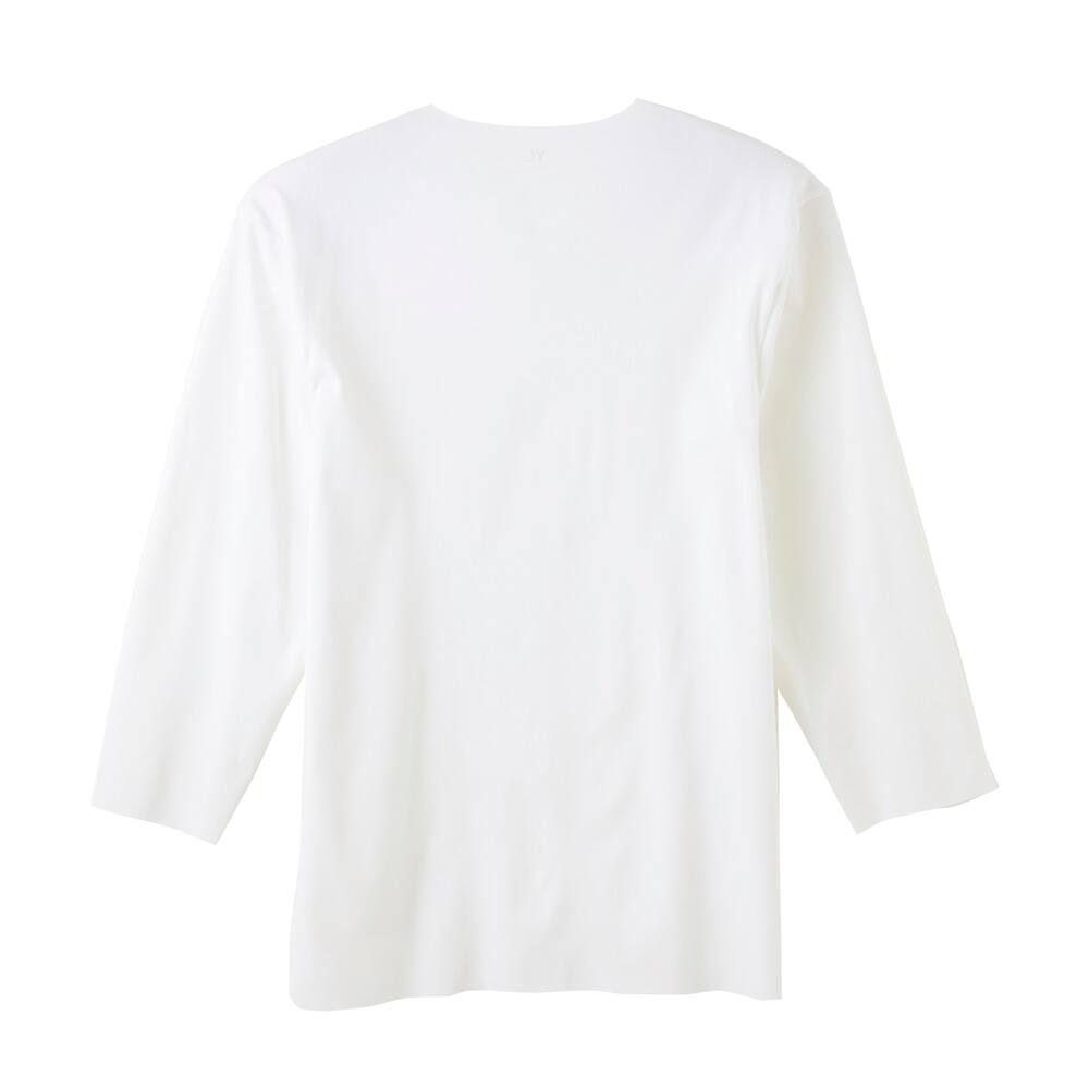 7分袖tシャツ 裾スリット メンズ Yv2217 メンズ 7分袖tシャツ 裾スリット メンズ Yv2217 メンズ
