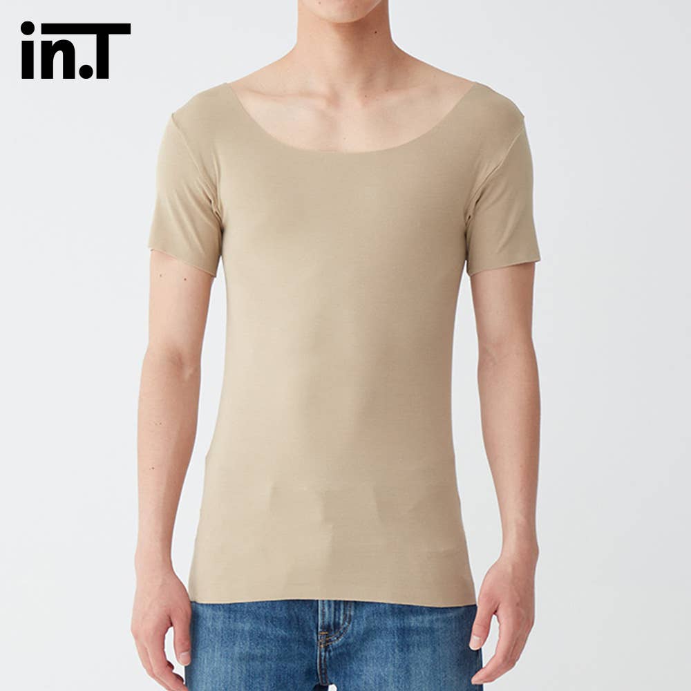 【in.T(インティー)】半袖シャツ(3分袖)