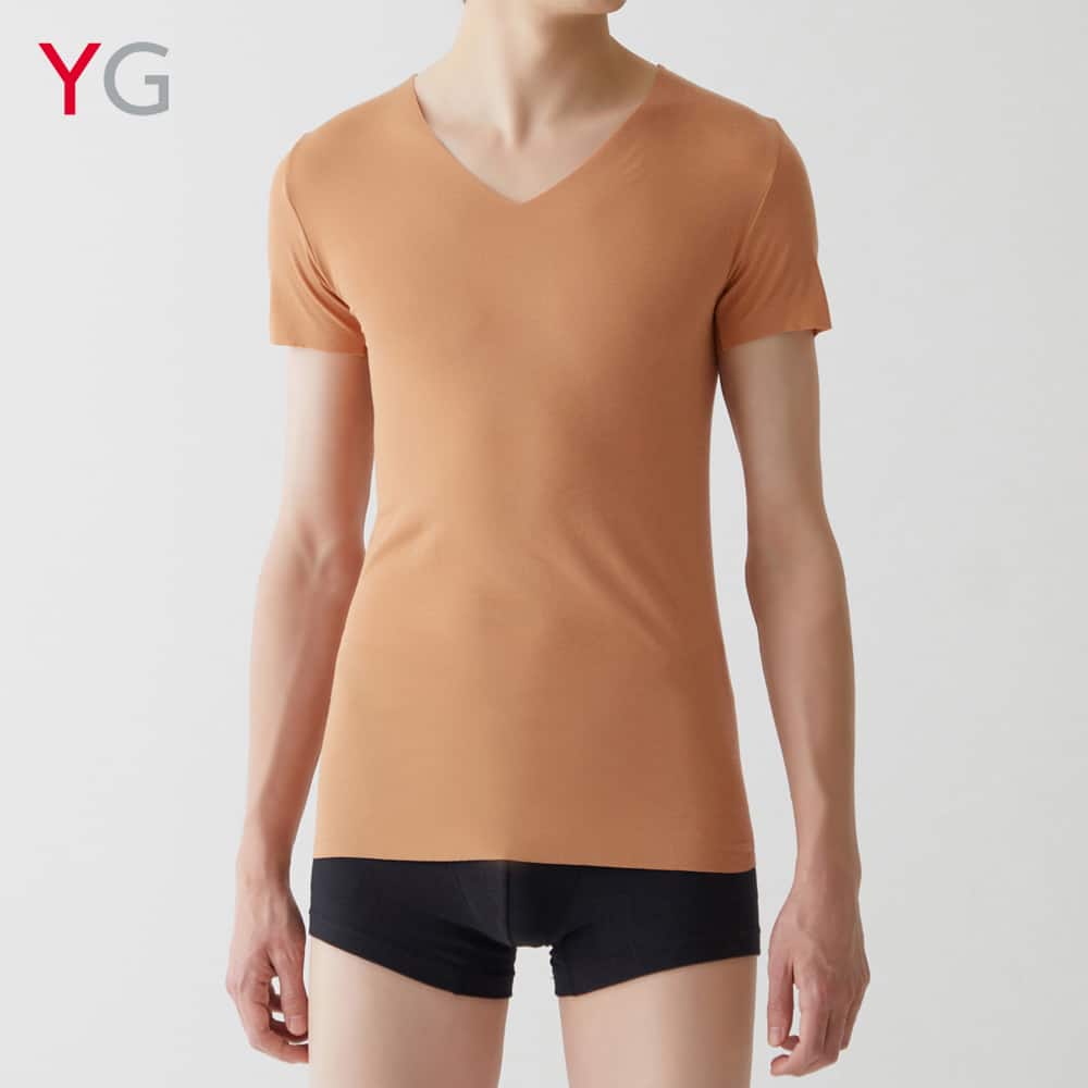 VネックTシャツ(Ｖ首)(メンズ) YV1515: メンズ トップス