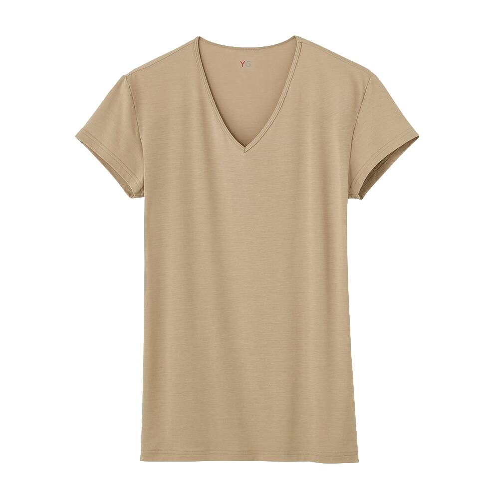 Airmade 汗取り付ｖネックｔシャツ 短袖 メンズ Yv9512 メンズ