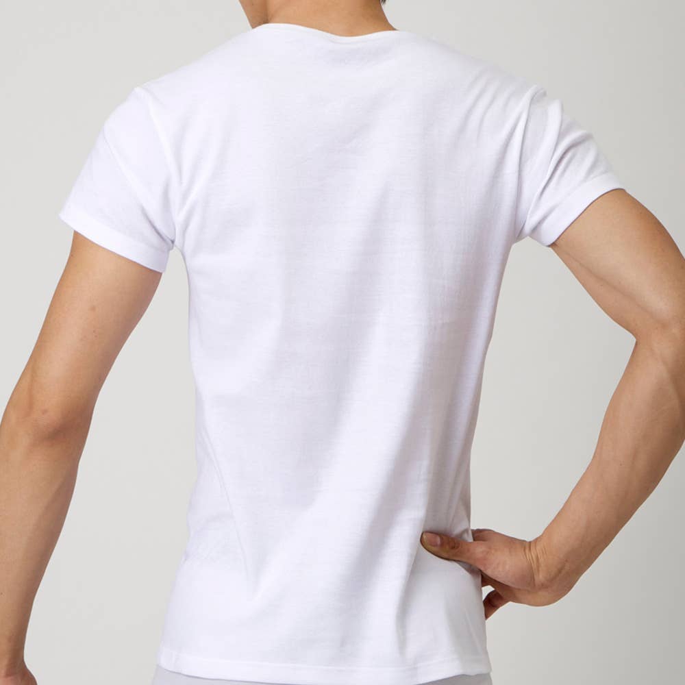 【綿100%】クルーネックTシャツ(丸首) YVP013A E5