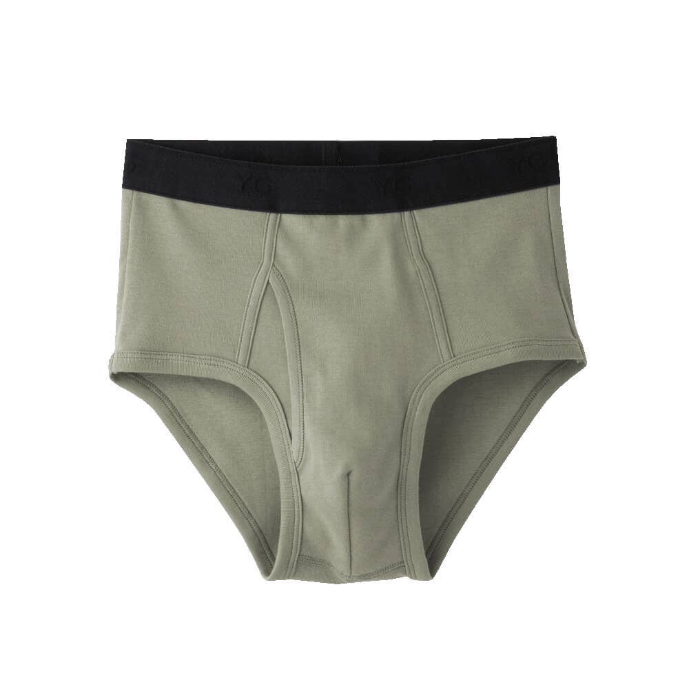 【綿100%】スタンダードブリーフ(前あき) YVP030A グレー