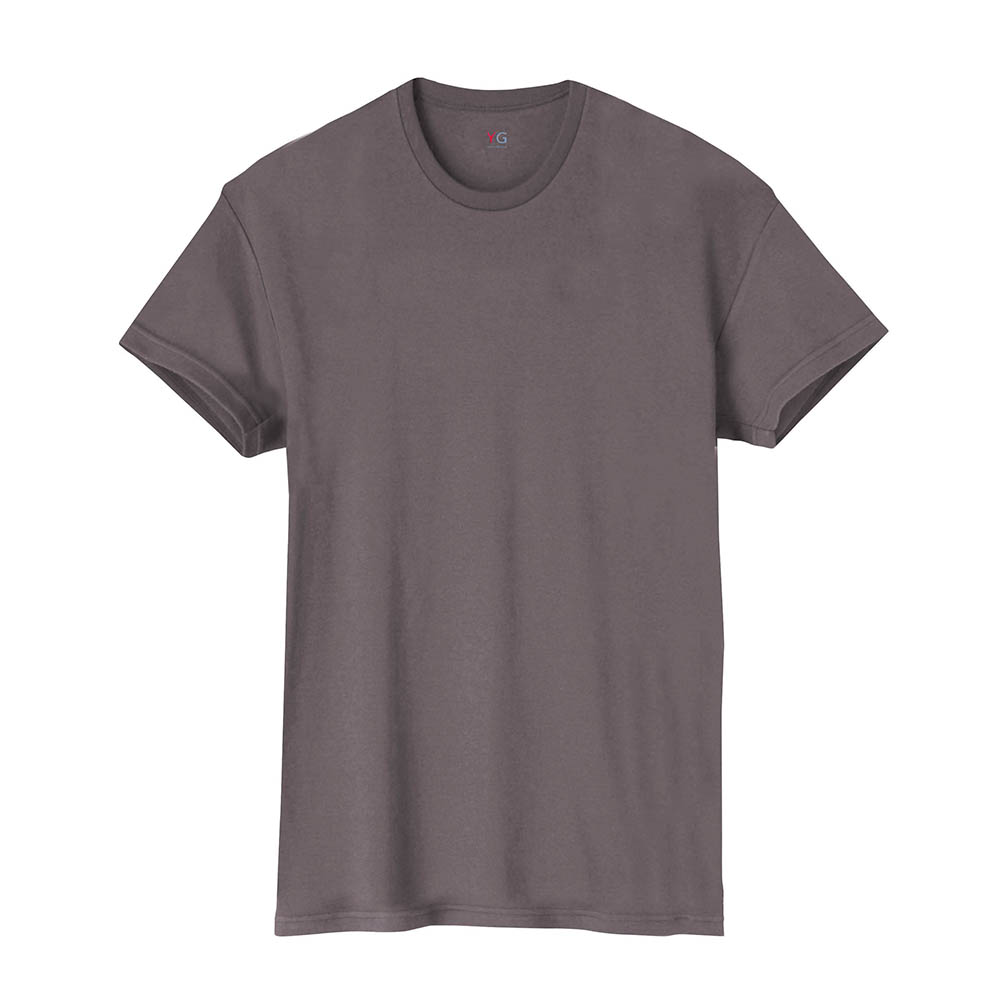 【ダブルホット】クルーネックＴシャツ YVW013A チャコールグレー