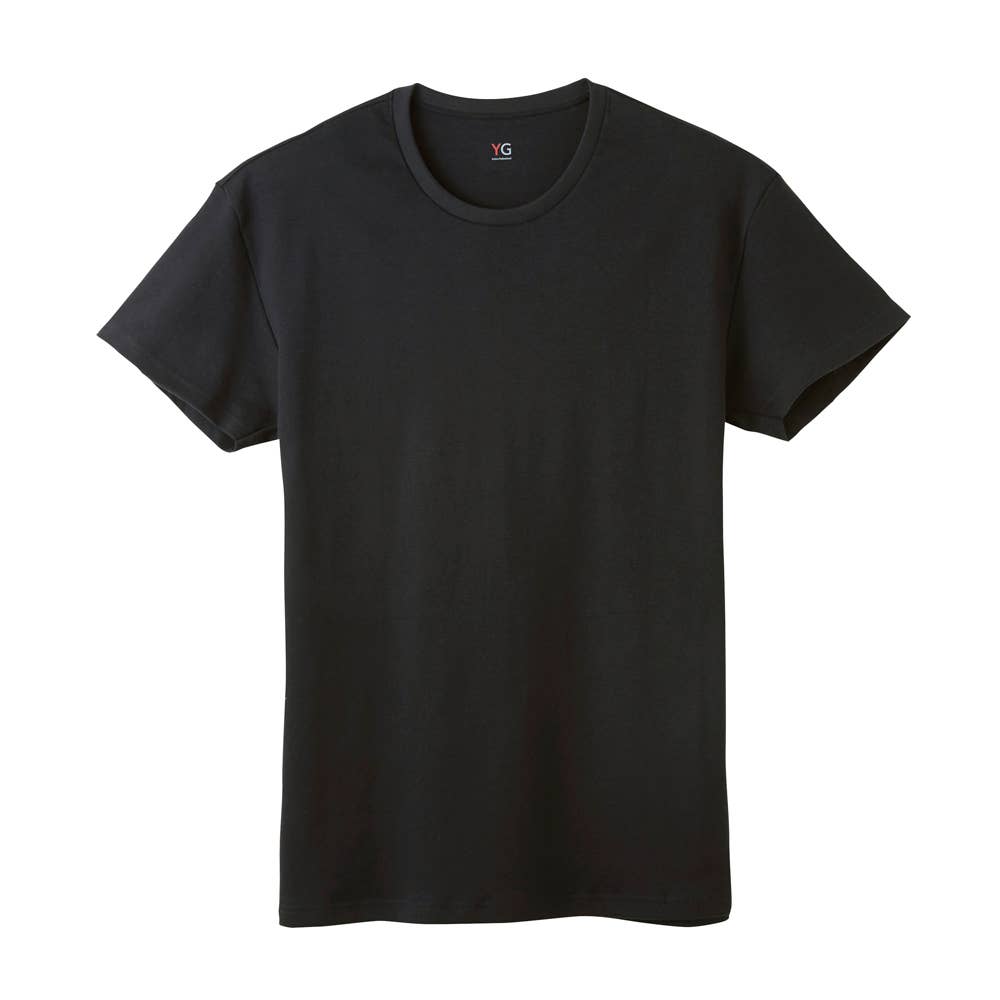 【ダブルホット】クルーネックＴシャツ YVW013A ブラック