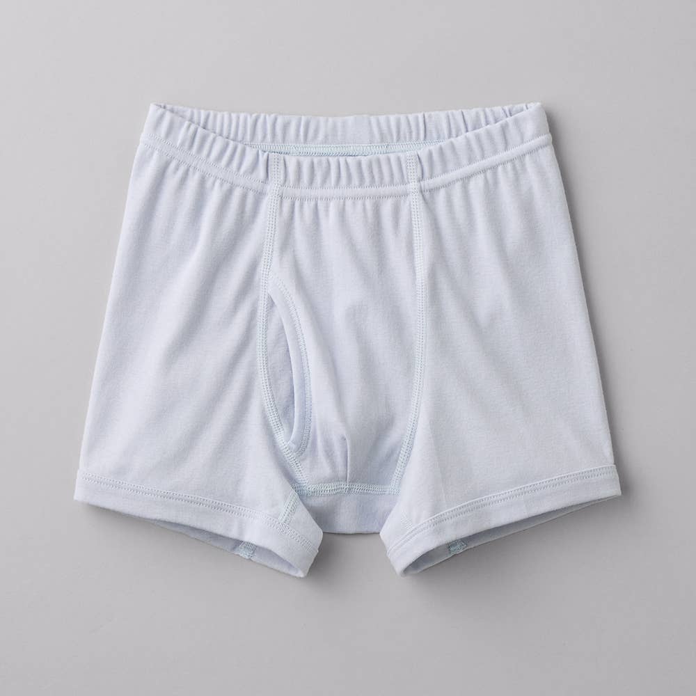 【綿100%】ボクサーパンツ(前あき)(100~140cm) ZX810EC サックス