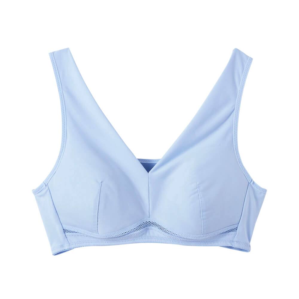夏のブラ ノンワイヤーブラジャー レディース M ペールピンク レディース 夏のブラ ノンワイヤーブラジャー レディース M ペールピンク レディース