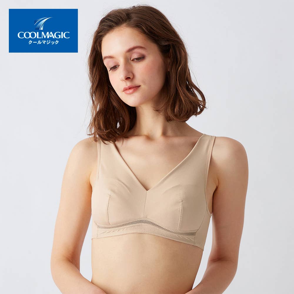 【汗ベタをOFF】ノンワイヤーブラジャー