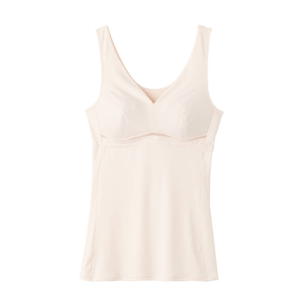 【汗ベタをOFF】ブラキャミソール EN2015Z シェルピンク