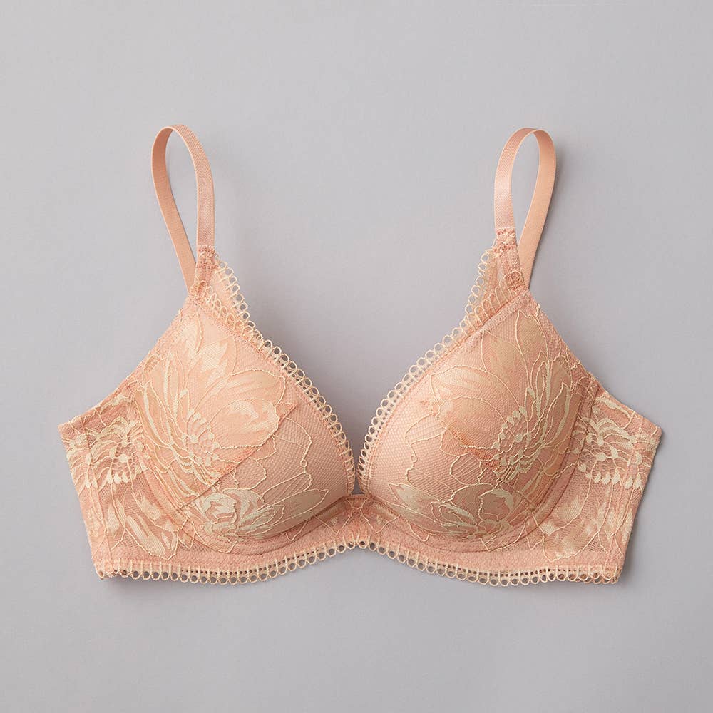 【神業盛】3/4カップワイヤーブラジャー【SALE】 JB6032H カメオピンク