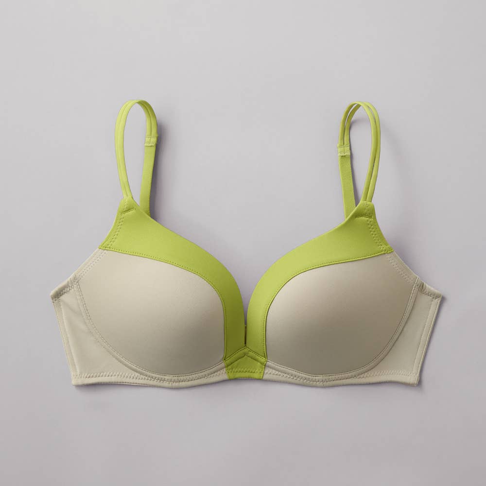 【mochibra（まる胸）】ノンワイヤーブラジャー【SALE】 JB6034EC ノーブルベージュ