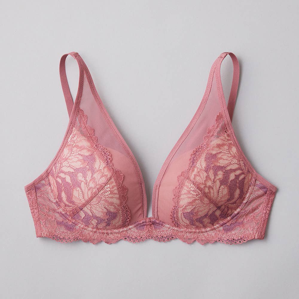 PGブラ Lサイズピンク1枚 PGブラ ノンワイヤー ピンク Lサイズ1枚