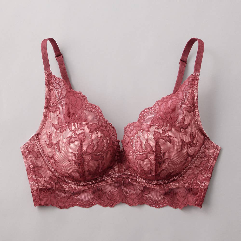 【神業盛】ノンワイヤーブラジャー【セット割対象】 JB6040H ダークレッド