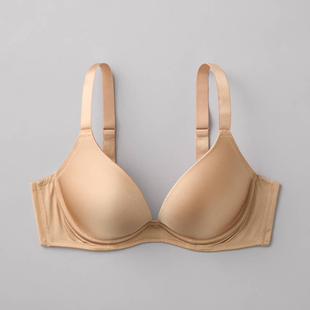 【神業盛スムース】3/4カップワイヤーブラジャー【セット割対象】 JB6041P ロッシュベージュ