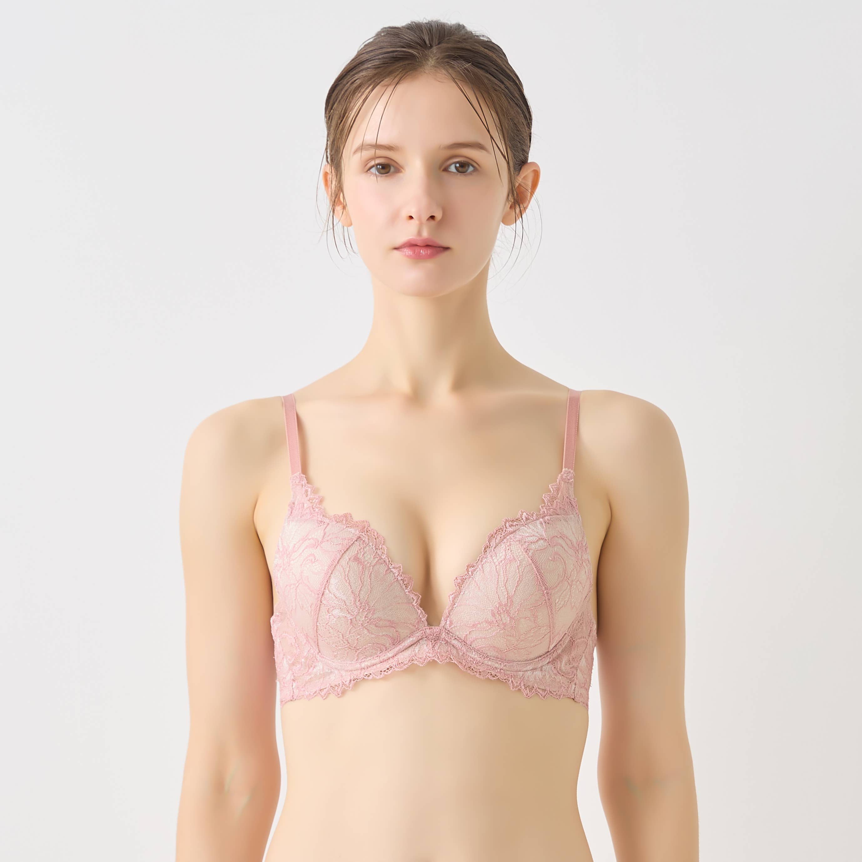 【神業盛】3/4カップワイヤーブラジャー JB6044H E11