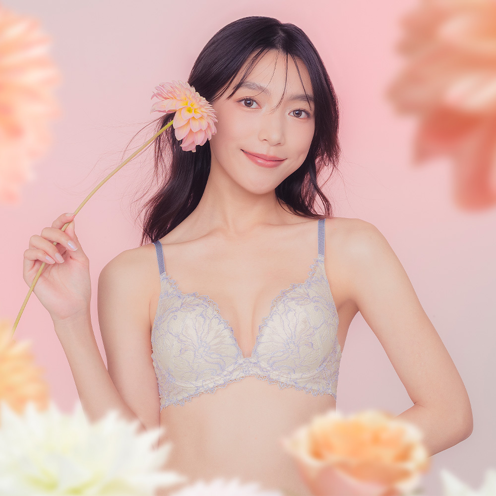 【神業盛】3/4カップワイヤーブラジャー JB6044H E12
