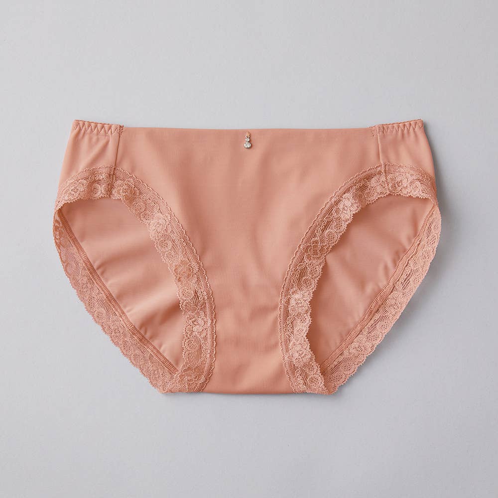 【mochibra（ふわ胸）】ハーフショーツ【SALE】 JS1055EC ストロベリー