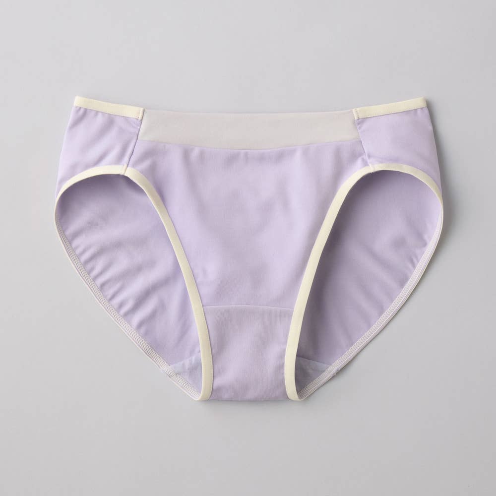 【mochibra（まる胸）】ハーフショーツ【セット割対象】 JS1056H ブルーラベンダー