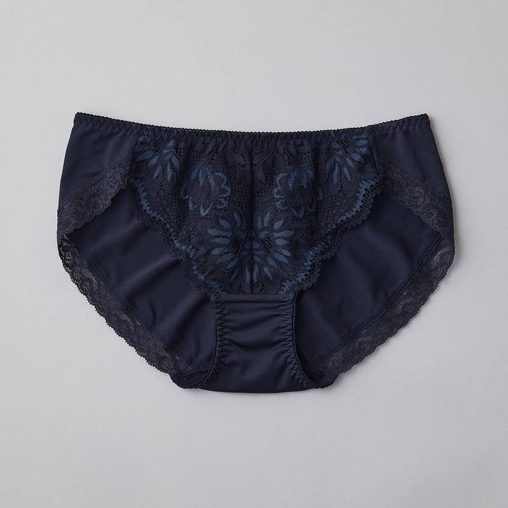 【ふわっと盛れる】ハーフショーツ【セット割対象】 JS1057H ダークブルー