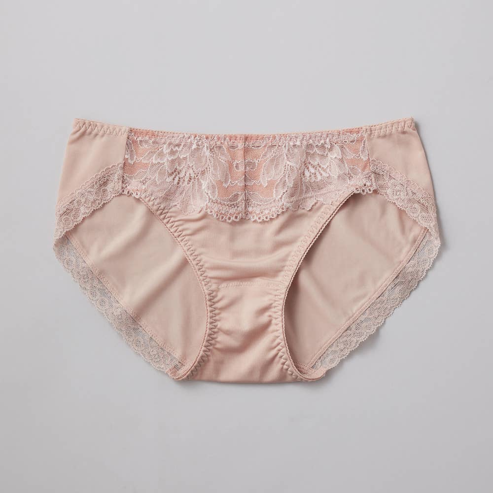 【サイドすっきり】ハーフショーツ【SALE】 JS1059EC ロイヤルベージュ