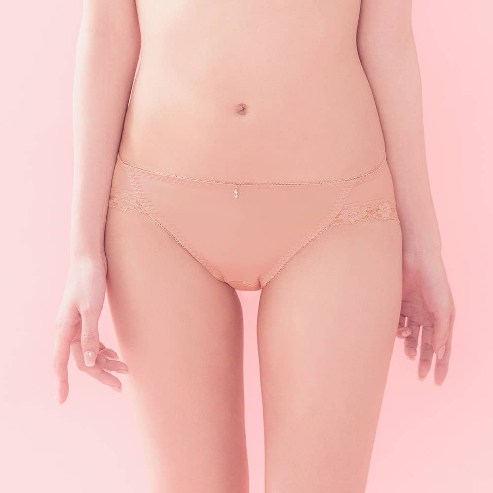 【谷間盛】ノンワイヤーブラジャー&ハーフショーツ JW6000P E9