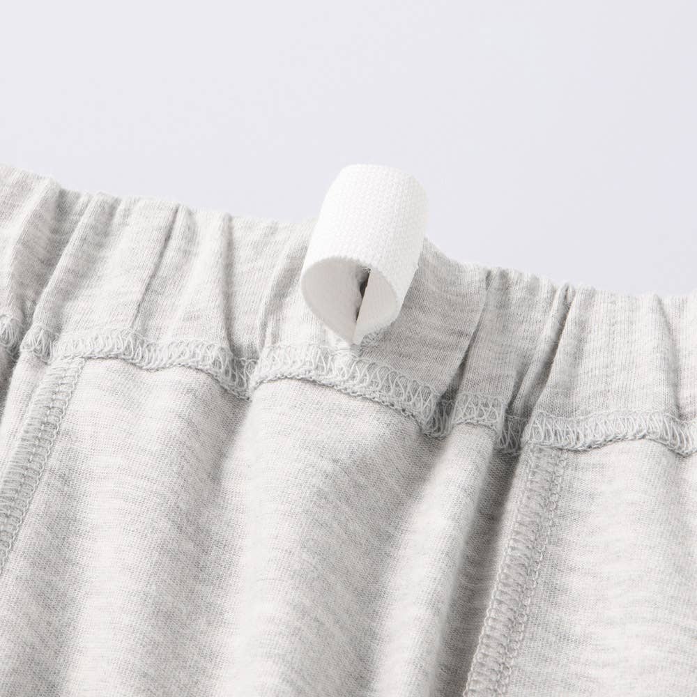 【綿混・天竺】ボーダー柄 長袖 長パンツ ルームウェア 上下セット MH8716 E1