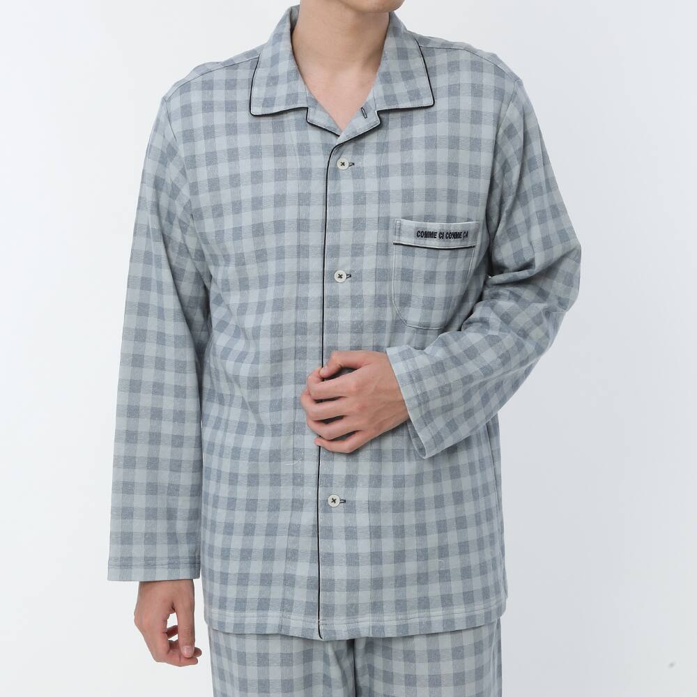 パジャマ 長袖長パンツ(メンズ)【SALE】 パジャマ 長袖長パンツ(メンズ)【SALE】