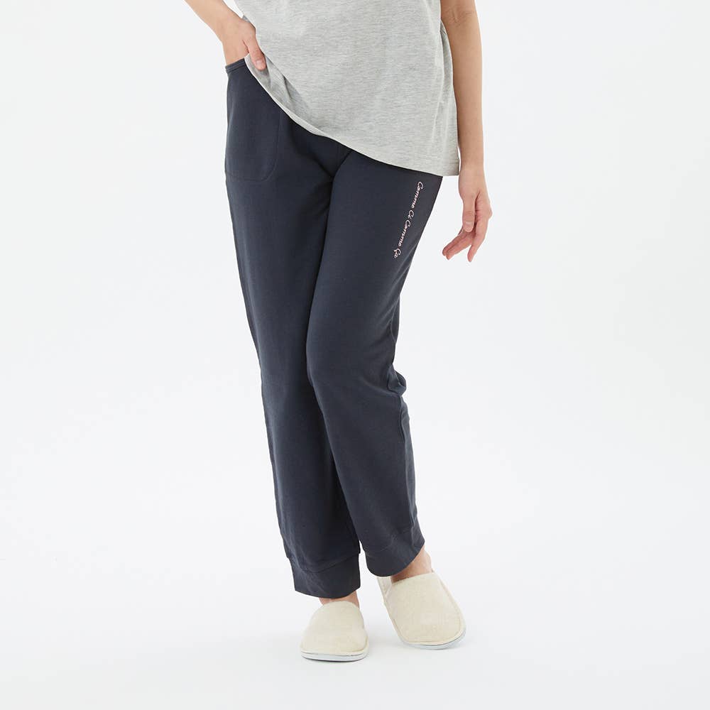 【100%棉短背絨】 家居褲單品長褲MP8103炭灰色