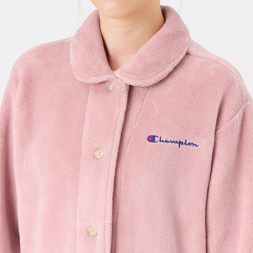 【ボア】長袖長パンツ ロゴルームウェア OD8915 E2