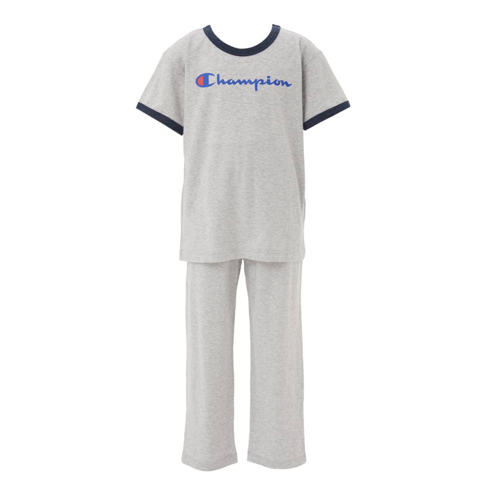 【 綿混 天竺 】 ＫＩＤＳ ルームウェア 半袖長パンツ【SALE】