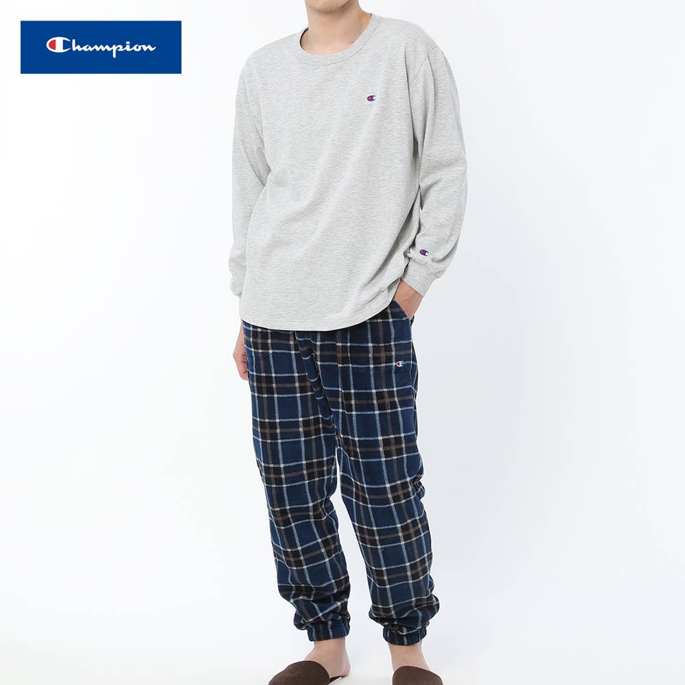 セットアップ 長袖長パンツ メンズ Om8131 メンズ パジャマ ルームウェア