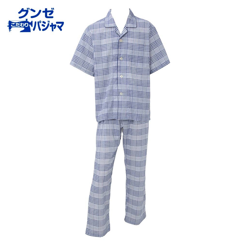 パジャマ 半袖長パンツ メンズ Sf1231 メンズ