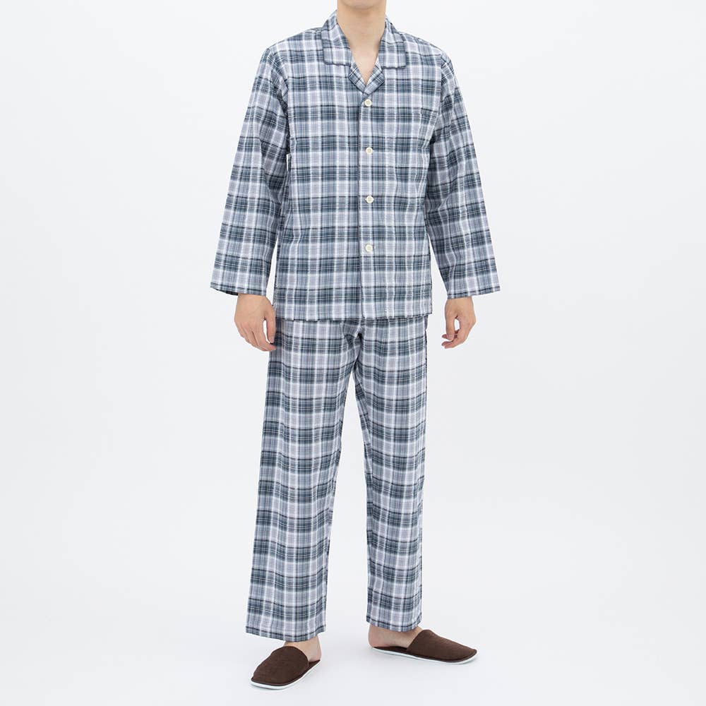 パジャマ　長袖長パンツ【SALE】 SF2132 グレー