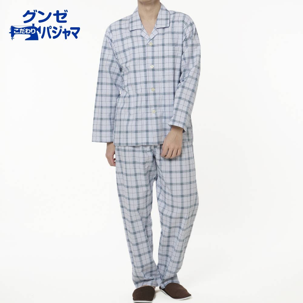 パジャマ 長袖長パンツ メンズ Sf2281 メンズ