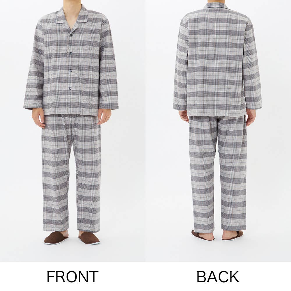 グンゼ 播州織 パジャマ 長袖長パンツ 送料無料 メンズ Sale Sf4292 メンズ パジャマ ルームウェア