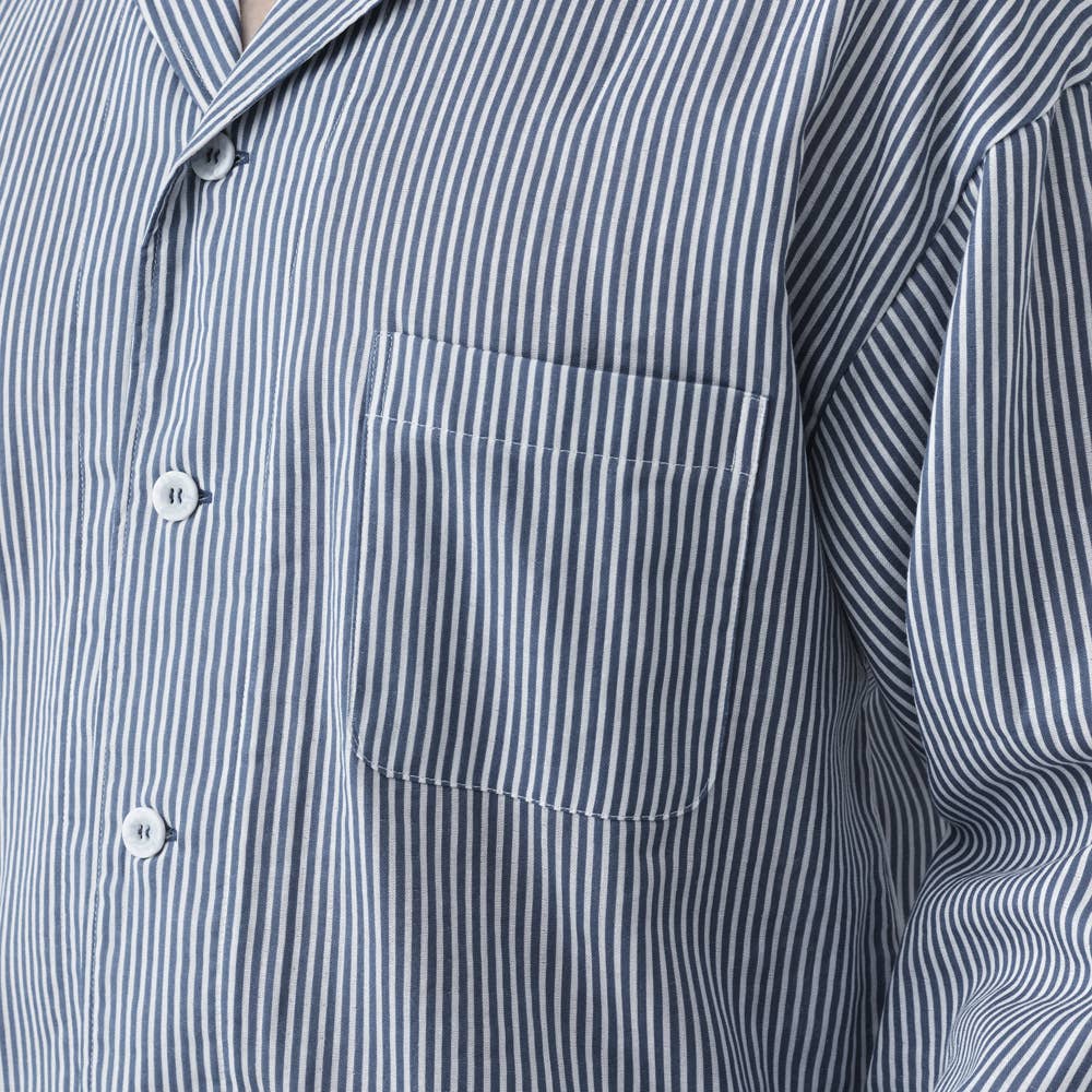 【アセドロン】 汗むれ軽減 Wガーゼパジャマ 長袖長パンツ【送料無料】 SF4554 E12