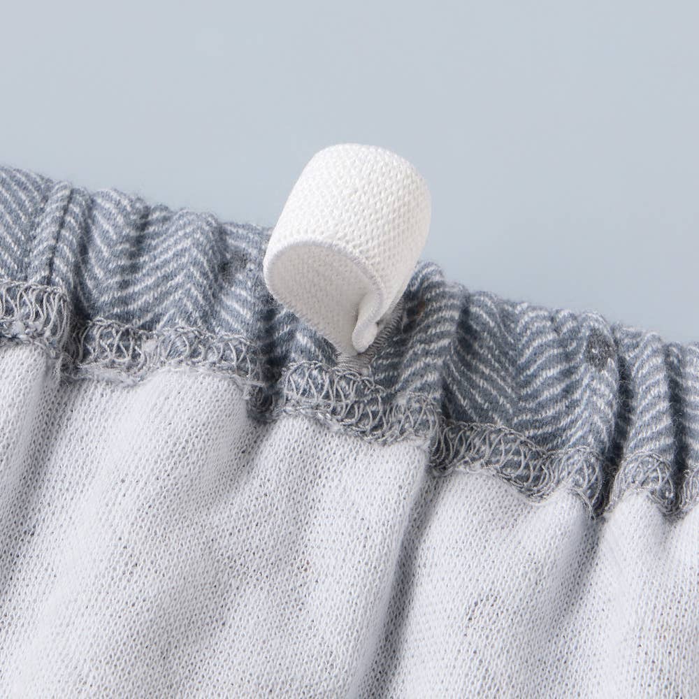 【肌側綿100%】ソフトキルト 長袖長パンツ テーラーパジャマ SG4125EC E4