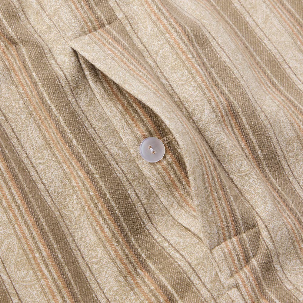 【極暖・綿100%】 厚手スムース 長袖長パンツ テーラーパジャマ【送料無料】 SG4235EC E5