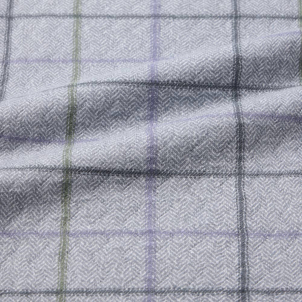 【襟元保温】 ソフトキルト 長袖長パンツ パジャマ SG4284EC E1