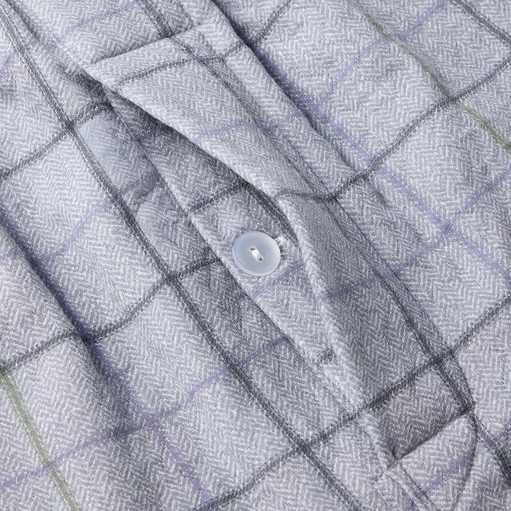 【襟元保温】 ソフトキルト 長袖長パンツ パジャマ SG4284EC E3