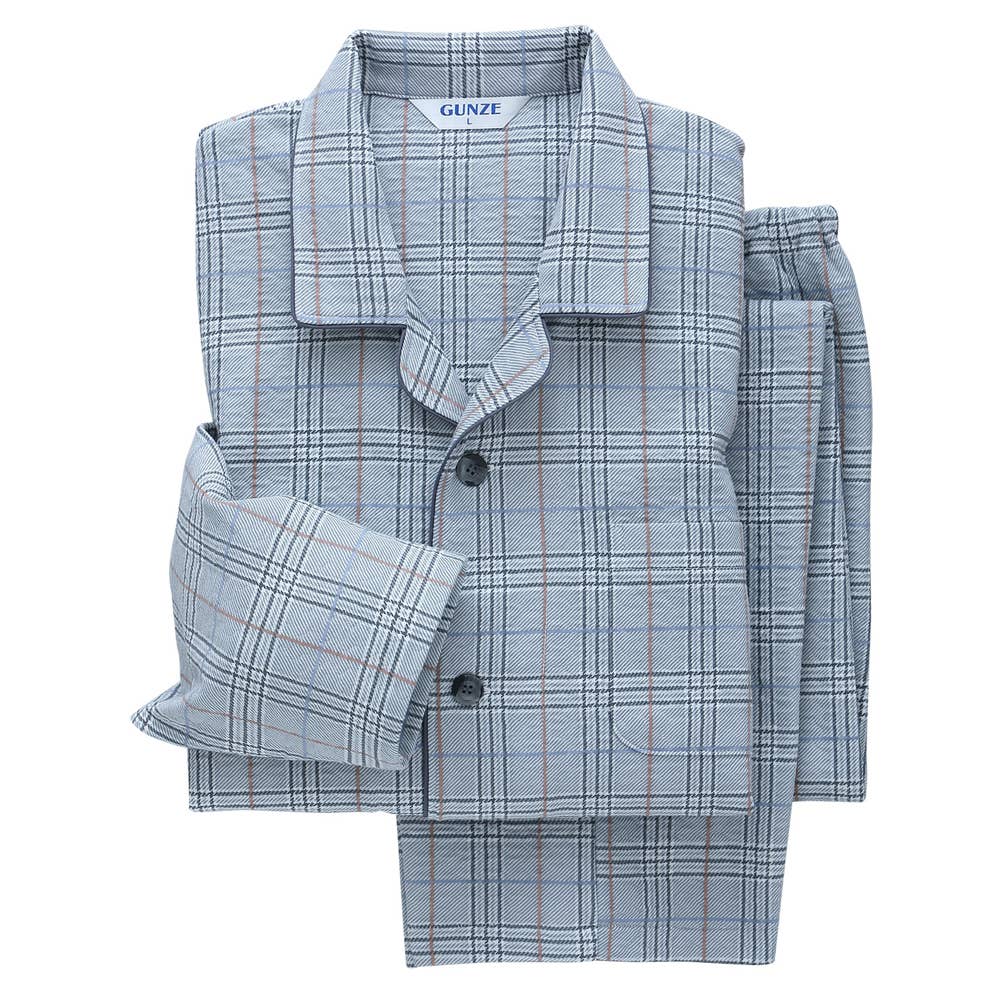 グンゼ 京都捺染 パジャマ 長袖長パンツ メンズ Sale Sg4342 メンズ パジャマ ルームウェア