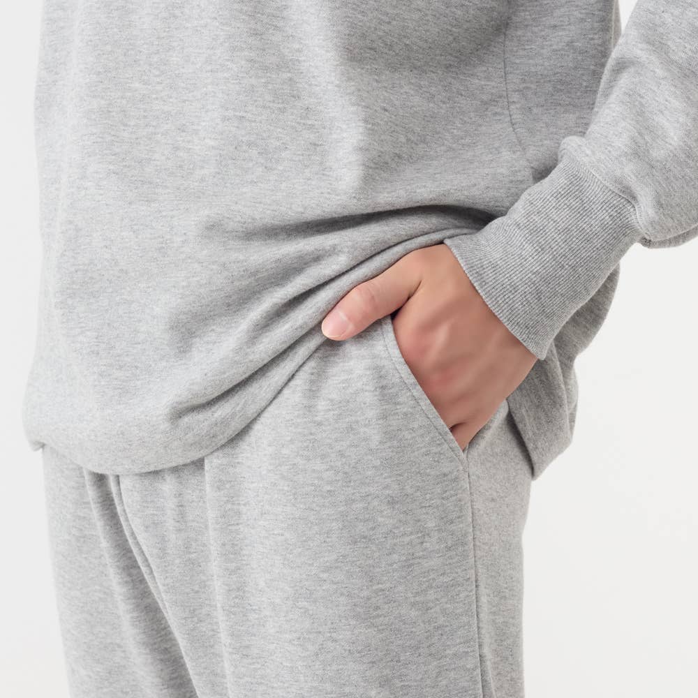 【ファイヤーアセドロン】 湿気を熱に変える 重ね布付 ルームウェア 長袖長パンツ【送料無料】 SG4564 E12