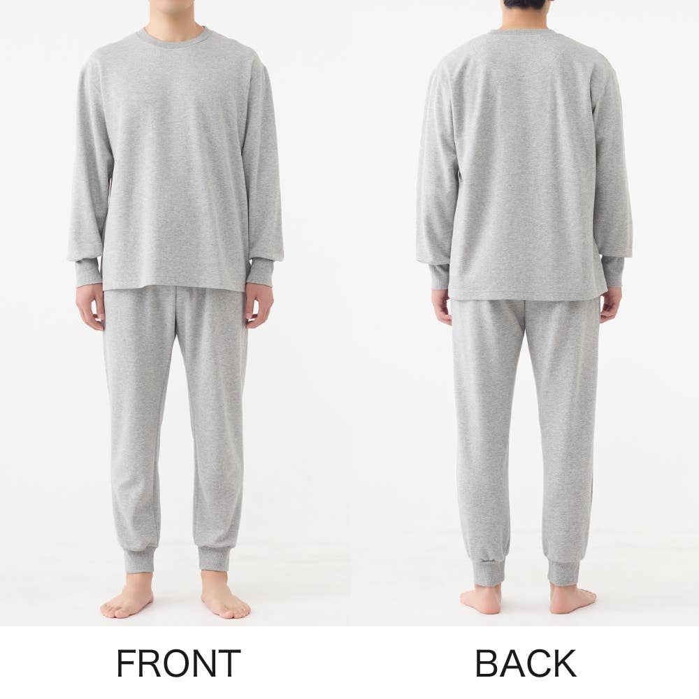 【ファイヤーアセドロン】 湿気を熱に変える 重ね布付 ルームウェア 長袖長パンツ【送料無料】 SG4564 E9