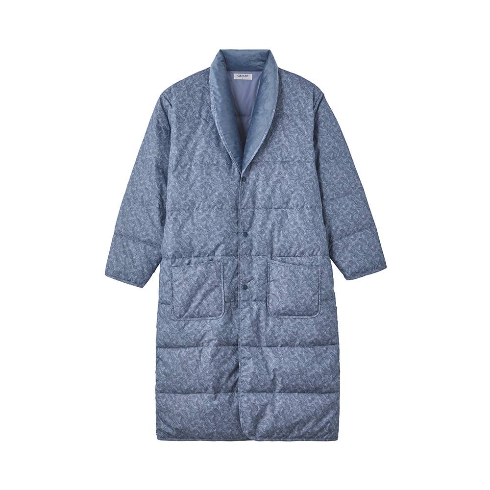 【羽織物】羽毛ガウン【送料無料】 SK4495EC ブルー